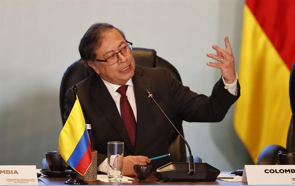 Mandato. El presidente colombiano, Gustavo Petro.