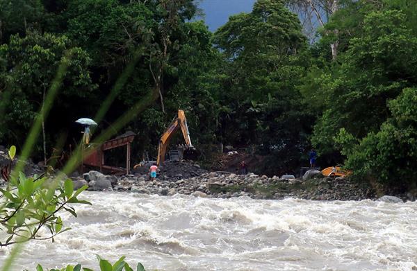 Conservación. La minería ilegal es uno de los problemas que afectan a la Amazonía.