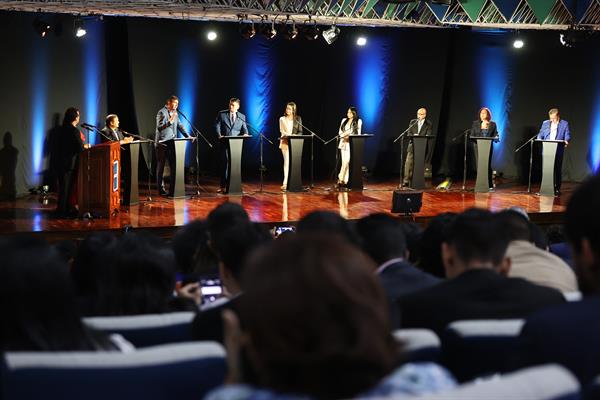 Democracia. Los candidatos a las primarias opositoras de Venezuela ya han debatido sus propuestas.