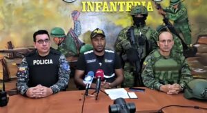 La Fuerza de Tarea Conjunta y la Policía Nacional están desplegadas en Esmeraldas