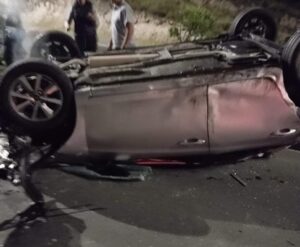 Accidente en el Paso Lateral Norte deja un herido