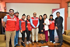 Cruz Roja Loja y Cuerpo de Paz fortalecerán acciones humanitarias y comunitarias