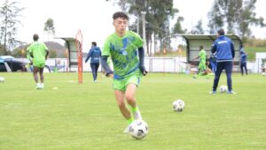 Ariel Vélez hijo del entrenador Paúl Vélez quiere hacer historia en Macará