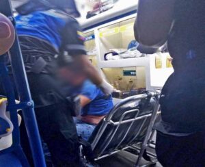 Conductor baleado en el baipás Chone – Quevedo