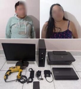 Detenidos por robar computadoras del hospital de Ibarra