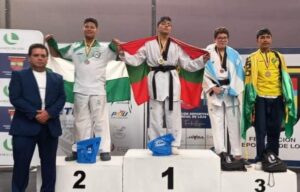 El pelileño Gabriel García es campeón nacional de tae kwon do