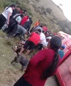 Cinco muertos deja un accidente en la vía Riobamba – Pallatanga