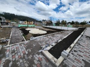 Obra del parque de la ciudadela  El Aeropuerto está abandonada