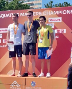 Baneño se sube el podio del mundial de aguas abiertas