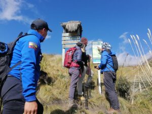 El volcán Imbabura cuenta con un ‘sendero seguro’ para turistas