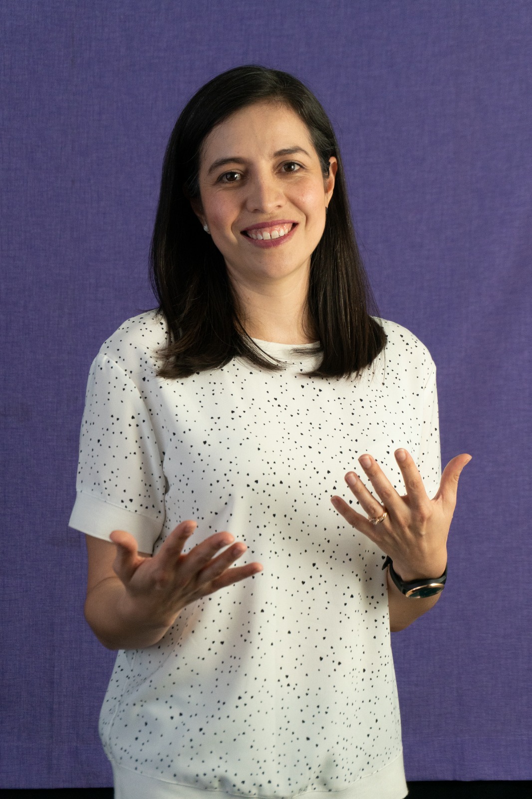 Lideresa. Daniela Chacón, Directora Ejecutiva de la Fundación Tandem y Coordinadora de ‘Quito Cómo Vamos’