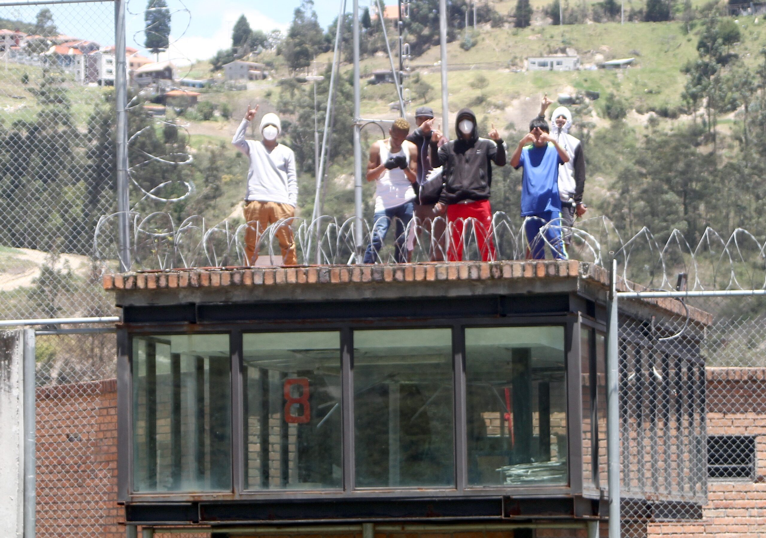 Presos en la cárcel de Cuenca.