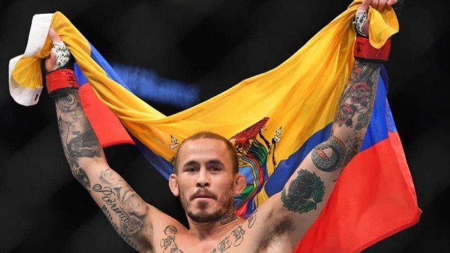 Marlon Vera es el primer ecuatoriano en formar parte de la UFC.