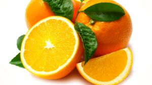 Naranja fuente de fibra y vitamina C