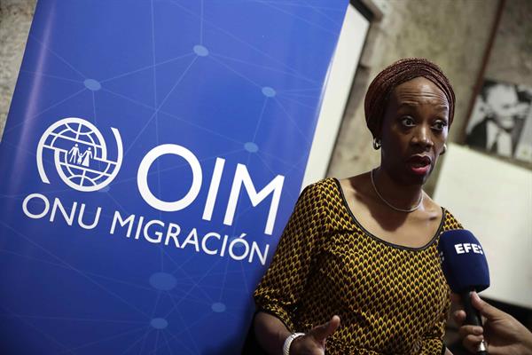 Autoridad. La directora general adjunta de Operaciones de la Organización Internacional para las Migraciones (OIM), Ugochi Daniels.