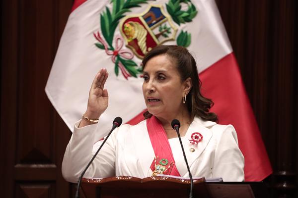 JUSTICIA. La presidenta de Perú, Dina Boluarte, fue citada por la Fiscalía.