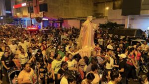 Feligreses demostraron su devoción a la Virgen de La Merced