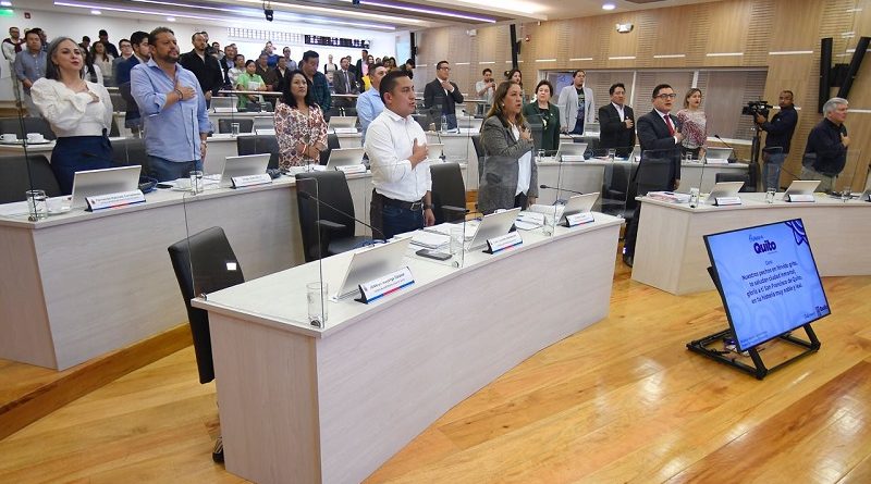 Gestión. Concejales de Quito aprueban el nuevo presupuesto para la ciudad.