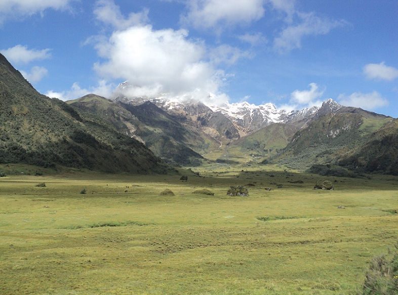 Los participantes podrán disfrutar de los paisajes que ofrecen las Pampas de Salasaca.