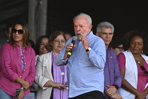 Anuncio. El presidente de Brasil, Luiz Inácio Lula da Silva.