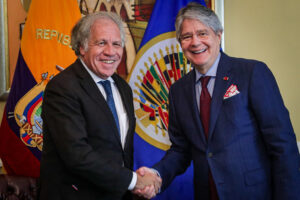 Guillermo Lasso se reunió con el Secretario de la OEA Luis Almagro