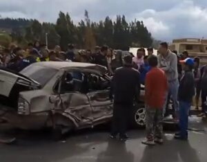 Conductor herido en accidente de tránsito en El Pisque