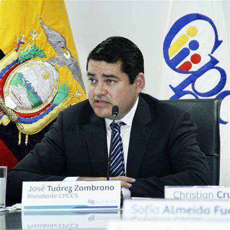 Autoridades. Carlos Tuárez, Christian Cruz, Sofia Almeida y Hernán Ulloa han presidido el Consejo de Participación.