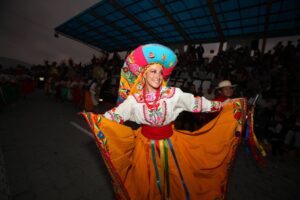 Cierre de vías por el pregón de inicio de fiestas de Ibarra