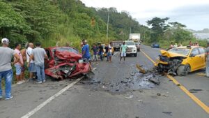 Trágico accidente en la vía Esmeraldas – Camarones