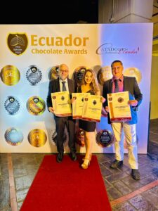 Triunfo del chocolate ecuatoriano en los Ecuador Chocolate Awards e International Chocolate Awards