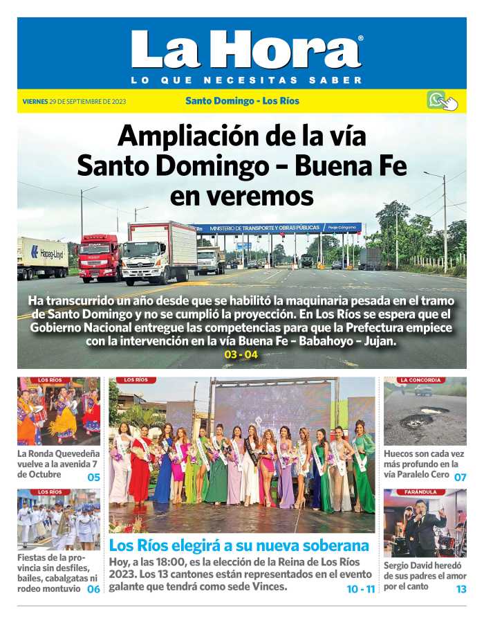 Santo Domingo: 29 de Septiembre, 2023