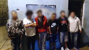 Siete presuntos integrantes de ‘Los Lobos’ capturados en Ibarra