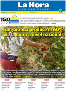 Tungurahua: 01 de octubre, 2023