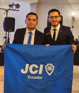Joven quevedeño es elegido como vicepresidente ejecutivo de la JCI
