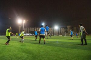 El fútbol se jugará por las noches