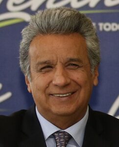 Lenín Moreno, presidente entre 2017 y 2021.