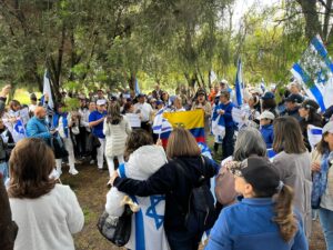 Cientos de personas piden por La Paz de Israel en Quito