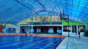 En Pelileo, La Moya suspende su servicio de piscina por dos días