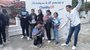 QualityUp felicita sus estudiantes por obtener un cupo a la universidad