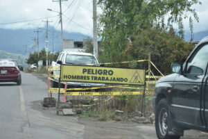 Obra de agua potable en Quillán Alemania, al norte de Ambato, lleva un año inconclusa