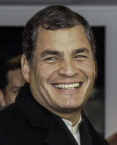 Rafael Correa, presidente de Ecuador entre 2007 y 2017.