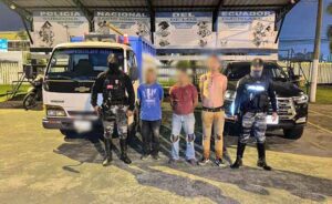 En operativo de control capturan a tres personas sospechosas de secuestro