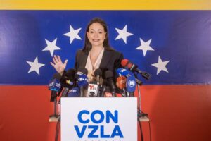 Machado es proclamada como candidata a la Presidencia de Venezuela