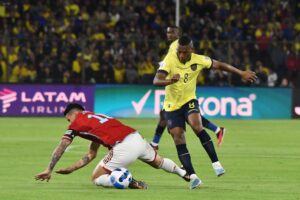 Ecuador empata 0-0 ante Colombia, por las Eliminatorias sudamericanas