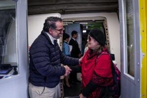 Quito: 116 ecuatorianos llegaron desde Israel, en un vuelo humanitario, debido a la guerra