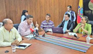 Autoridades con acciones diferentes por la Alóag – Santo Domingo