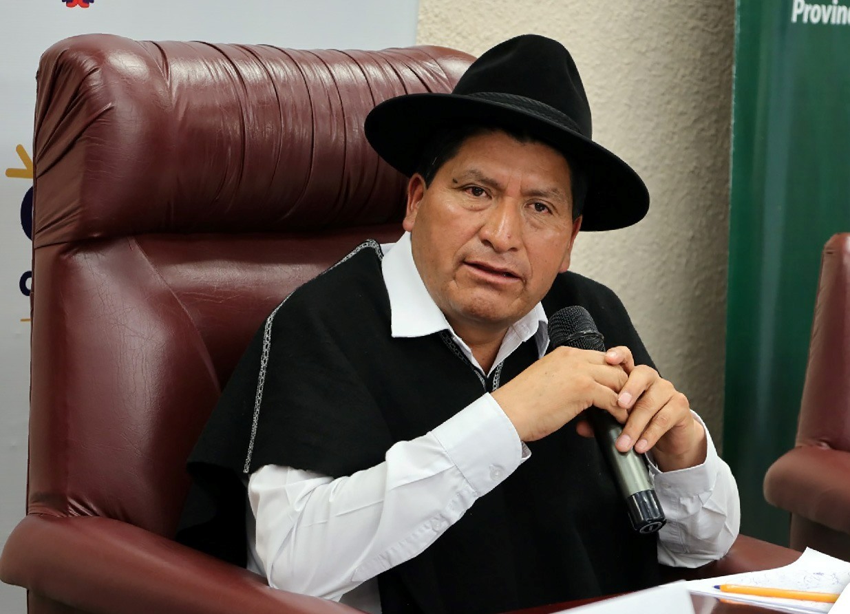 Manuel Caizabanda, prefecto de Tungurahua.