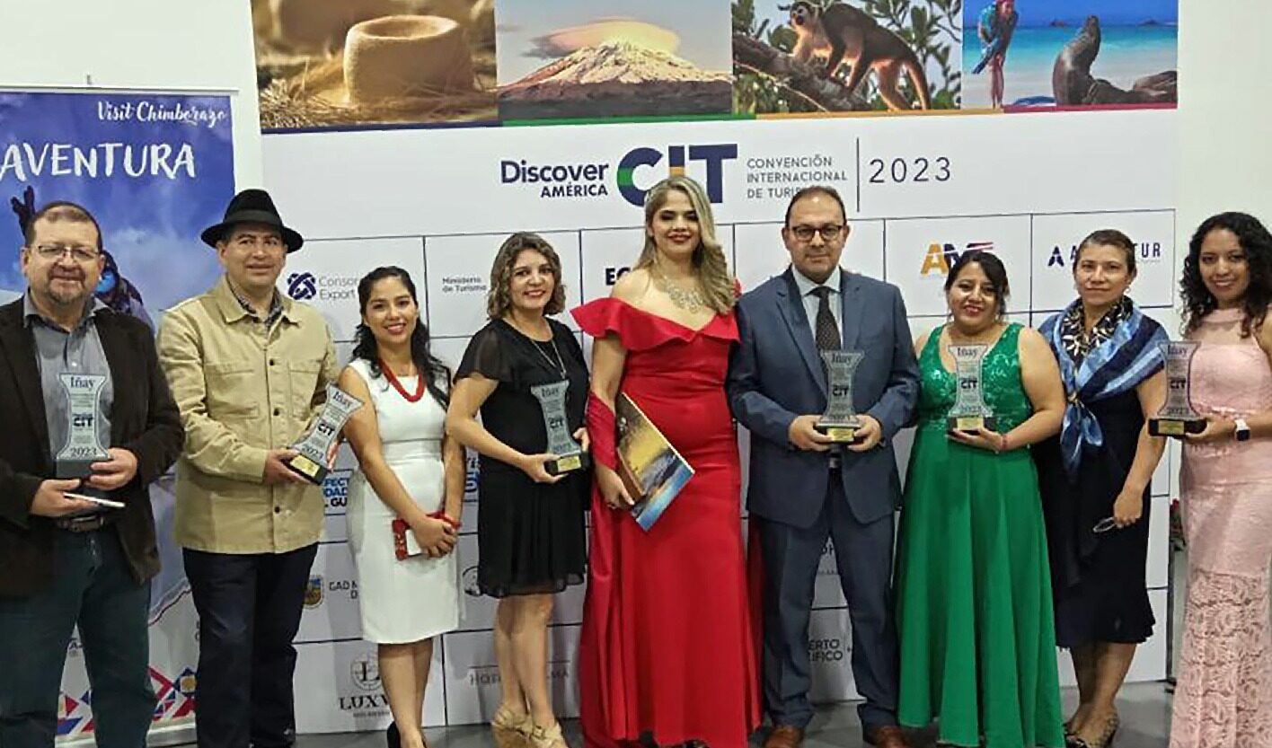 La labor turística en la provincia fue reconocida en la Gala de Premios IÑAY 2023.