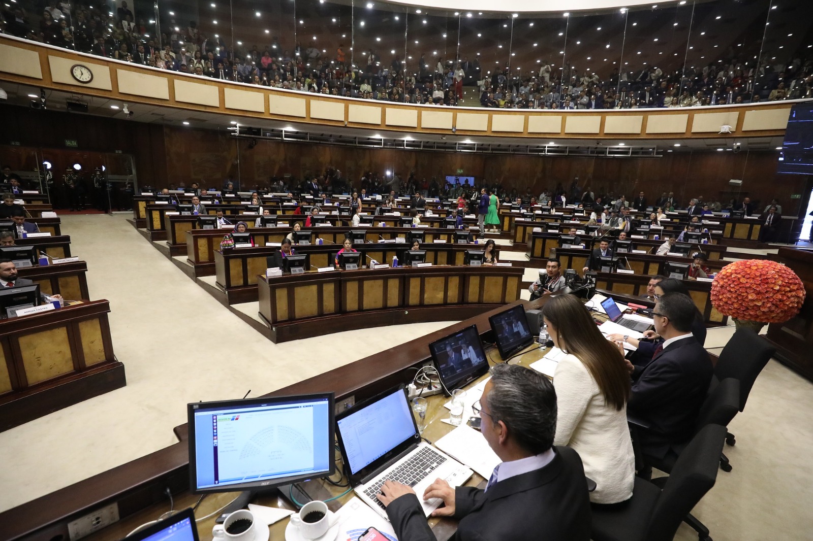 TRABAJO. Humberto Tapia expresó declaraciones sobre las comisiones de la Asamblea Nacional.
