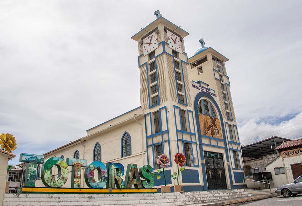 La iglesia es el lugar más visitado por la devoción a la Virgen del Tránsito.